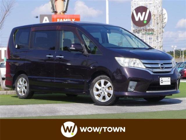 09yセレナハイウェイスターVエアロセレクション車検4年7月走行9.3万㌔両側電スラ!!HDDナビ!!Bカメラ!!LEDテール!!RSR車高調!!18インチAW!! 日産 セレナ ハイウェイスター Ｖエアロセレクション カロッツェリア製