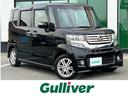 ホンダ Ｎ－ＢＯＸカスタム Ｇ・Ｌパッケージ　社外ナビ　片側電動...