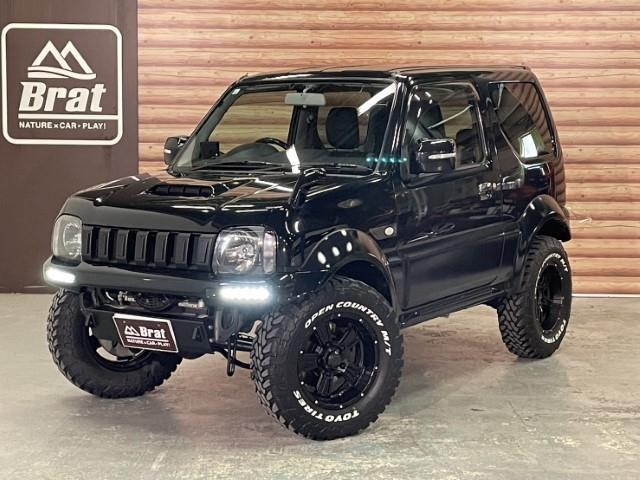 ランドベンチャー　４ＷＤ　５ＭＴ　リフトアップ　メッシュグリル　ショートバンパー　ハーフレザーシート　シートヒーター　Ｂｌｕｅｔｏｏｔｈ　フルセグ　ＤＶＤ再生可能　ＥＴＣ　Ｂｒａｔオリジナルリアウイング
