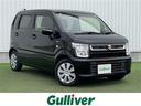 スズキ ワゴンＲ ハイブリッドＦＸ　禁煙車　社外ナビ　シートヒー...