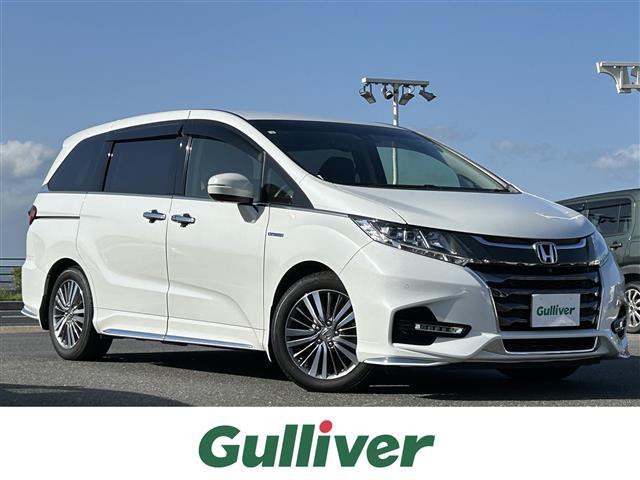ハイブリッドアブソルート・ＥＸホンダセンシング　純正９インチナビ　ＤＶＤ／ＤＴＶ／Ｂｌｕｅｔｏｏｔｈ／ＨＤＭＩ　マルチビューカメラ　純正フリップダウンモニター　両側パワースライドドア　レーダークルーズコントロール　大型アームレスト　ドラレコ　ＥＴＣ
