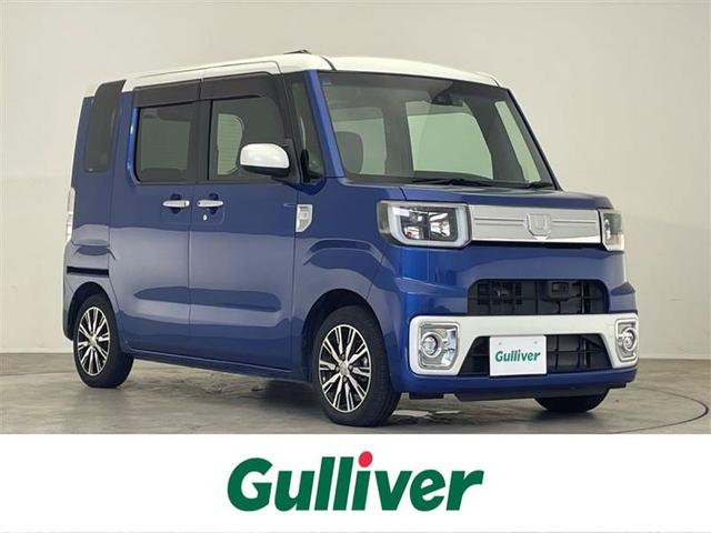 ＧターボＳＡＩＩ　禁煙車／社外ＨＤＤナビ／ＬＥＤヘッドライト／両側自動ドア／前後ドライブレコーダー／純正１４ＡＷ／ＥＴＣ／オートライト／革巻きステアリング／プッシュスタート／スマートキー／スマートアシスト２／