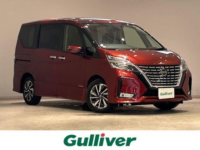 ハイウェイスター　Ｖ　純正ナビ／全方位運転支援システム／インテリジェントルームミラー／インテリジェントアラウンドビューモニター／横滑り防止装置／追従走行付きクルーズコントロール／フルセグＴＶ／Ｂｌｕｅｔｏｏｔｈ．ＣＤ