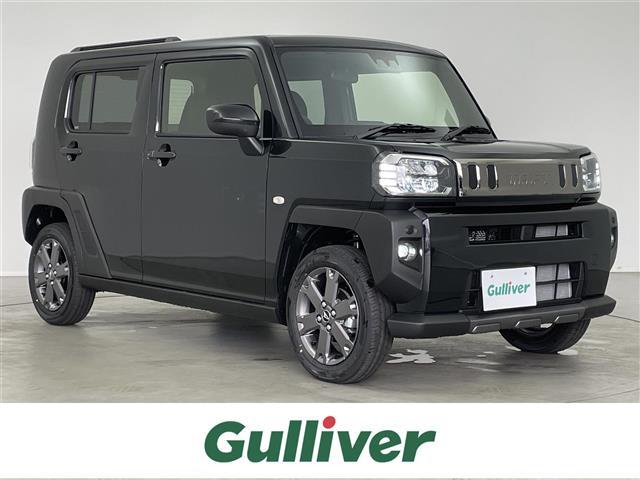 Ｇ　ダーククロムベンチャー　届出済未使用車　ガラスルーフ　スマートアシスト　レーダークルーズコントロール　ＬＥＤヘッドライト　シートヒーター　ルーフレール　純正アルミホイール　スマートキー　オートライト　誤発進抑制機能