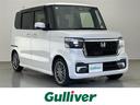 ホンダ Ｎ－ＢＯＸカスタム ターボ　純正９型ナビ　フルセグＴＶ　...