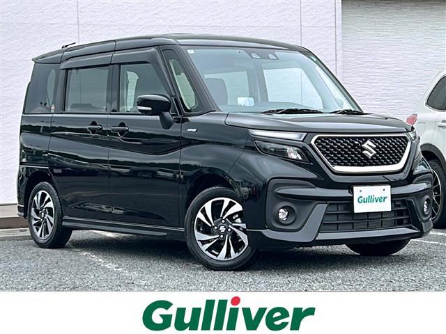 ハイブリッドＭＶ　メーカー９型ナビ　全方位カメラ　シートヒーター　レーダークルコン　地デジ　両側パワースライドドア　ヘッドアップディスプレイ　ＥＴＣ　Ｂｔ　ＣＤ　ＵＳＢ　マット　純正１５ＡＷ　オートライト　ＬＥＤライト