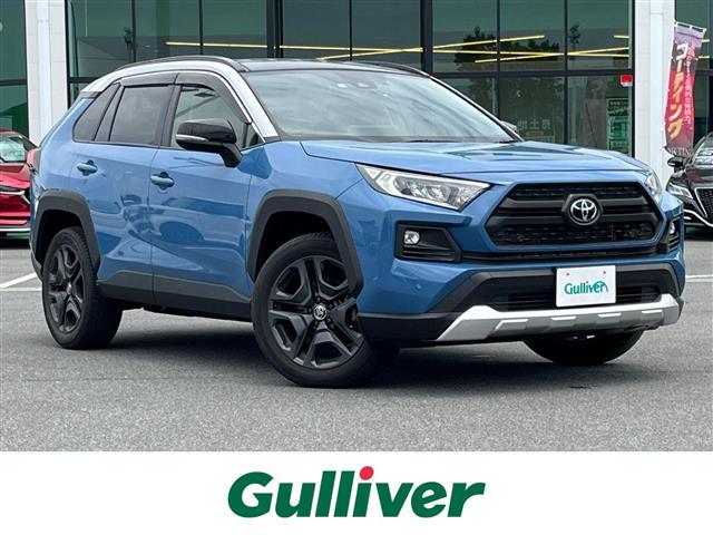 ＲＡＶ４(トヨタ) アドベンチャー　純正１０，５インチナビ　フルセグＴＶ　バックカメラ　前後ドライブレコーダー　ハーフレザーシート　パワーシート 中古車画像