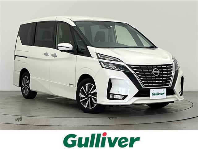 ハイウェイスター　純正１０型ナビ　プロパイロット　両側オートスライドドア　アラウンドビューモニター　ハンズフリーオートスライドドア　後側方車両検知警報　エマージェンシーブレーキ　車線逸脱警報　前後ソナー　　ＬＥＤヘッド