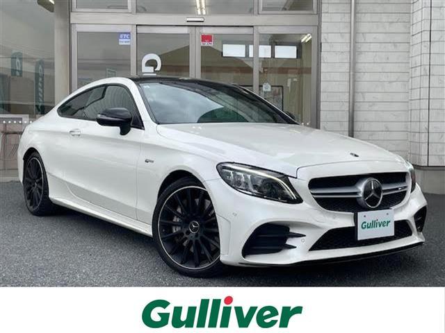 Ｃ４３　４マチッククーペ　ブルメスターオーディオシステム／シートメモリー／道路標識アシスト／ヘッドアップディスプレイ／ブラインドスポットアシスト／スポーツモード／スノウモード／インディヴィジュアルモード