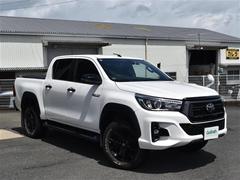 トヨタ　ハイラックス　Ｚ　ブラックラリーエディション　ワンオーナー車　ＢＴ接続