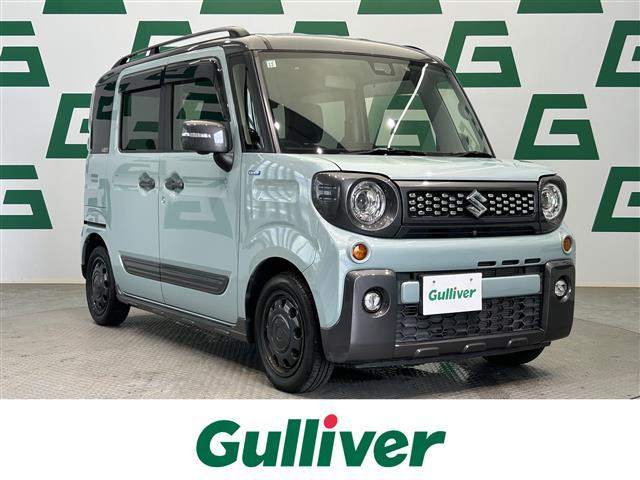 スズキ スペーシアギア ハイブリッドＸＺ　禁煙車　スズキセーフティサポート　純正ＳＤナビ