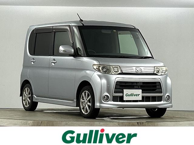 タント(ダイハツ) カスタムＸ　禁煙車　純正７インチナビ　スマートキー　ＥＴＣ　ドライブレコーダー　パワースライドドア　純正フロアマット　アイドリングストップ　純正１４インチアルミホイール　ベンチシート　オートエアコン　ＡＭ　ＦＭ 中古車画像