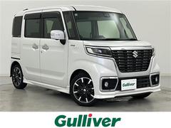 スズキ　スペーシアカスタム　ハイブリッドＸＳ　禁煙車　スズキセーフティサポート　８型ナビ