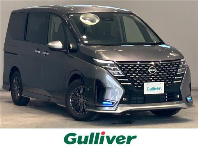 セレナ（日産）オーテック　３６０°セーフティアシスト／プロパイロット／純正ナビＴＶ／パドルシフト／インテリジェントクルーズコントロール／前後純正ドライブレコーダー／純正ビルドインＥＴＣ２．０／レザーシート／シートヒーター 中古車画像