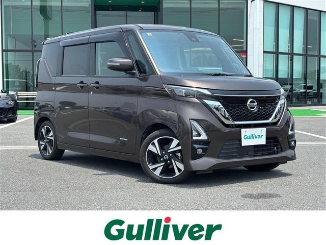 ルークス ハイウェイスター　Ｇターボプロパイロットエディション　両側パワスラ　純正ナビ（フルセグＴＶ／ＣＤ／ＤＶＤ／ＡＭ・ＦＭ／ＢＴ）　全方位モニター　ビルトインＥＴＣ　前方ドラレコ　プロパイロット（1枚目）