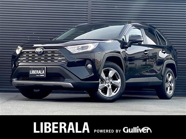 ＲＡＶ４ ハイブリッドＧ　レーダークルーズ　衝突軽減　レーンアシスト　純正ナビ　バックカメラ　フルセグＴＶ　Ｂｌｕｅｔｏｏｔｈ　ブラックレザーシート　パワーシート　シートヒーター　ステアリングヒーター　前後ドライブレコーダー（1枚目）