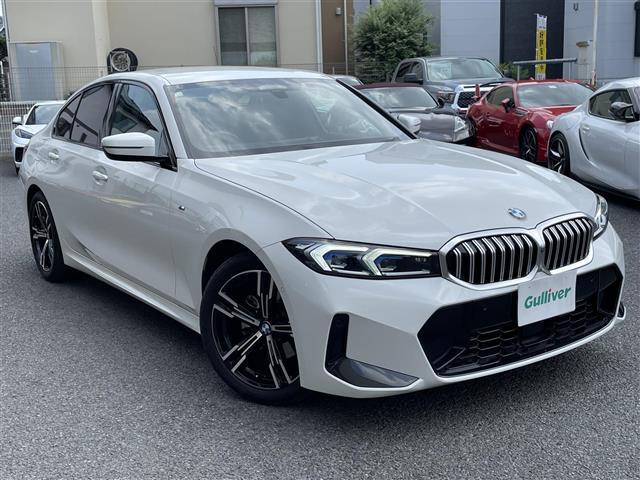 ３シリーズ(BMW) ３２０ｄ　ｘＤｒｉｖｅ　Ｍスポーツ　ワンオーナー　ハーフレザー　純正ナビ　全方位カメラ　ミラーＥＴＣ　前後ドライブレコーダー　純正１８インチＡＷ　ＬＥＤライト　電動トランク　ＡｐｐｌｅＣａｒＰｌａｙ　インテリジェントセーフティ 中古車画像