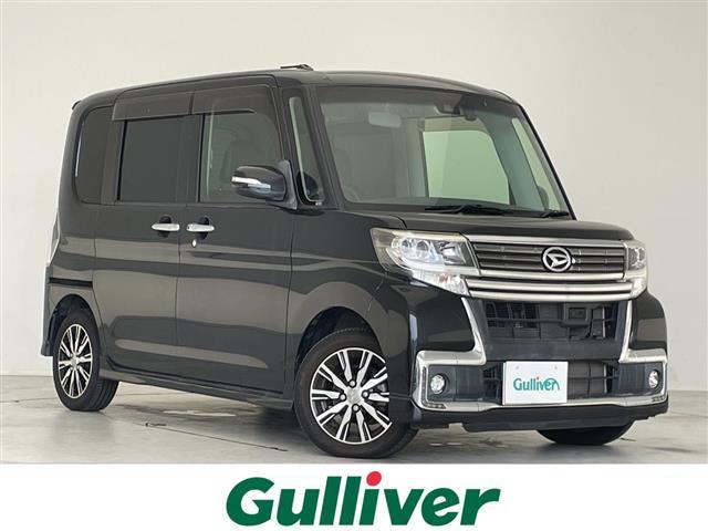 タント カスタムＸ　トップエディションＳＡＩＩ　純正ナビ　パワースライドドア　バックカメラ　コーナーセンサー　純正アルミホイール　ＬＥＤヘッドライト　ドライブレコーダー　衝突軽減システム　ＥＴＣ　ステアリングスイッチ　スマート　プッシュスタート（1枚目）
