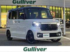 ホンダ　Ｎ−ＢＯＸカスタム　ターボコーディネートスタイル　Ｎ−ＢＯＸ専用９インチＨｏｎｄａＣＯＮＮＥＣＴナビ　フルセグＴＶ　Ｂｌｕｅｔｏｏｔｈ
