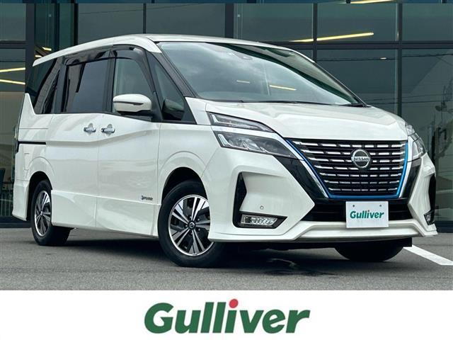 セレナ ｅ－パワー　ハイウェイスターＶ　純正ナビ（Ｂｌｕｅｔｏｏｔｈ／メモリ／フルセグテレビ）　アラウンドビューモニター　ＥＴＣ　純正フリップダウンモニター　ドライブレコーダー　レーダークルーズコントロール　ブラインドスポットモニター（1枚目）
