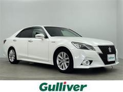 クラウンハイブリッド アスリートS メーカーナビ バックカメラ クルコン パワーシートD/N席 シートヒーターD/N席 ETC ドライブレコーダー ステアリングスイッチ HIDヘッドライト オートライト フォグランプ スマートキー 中古車画像