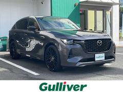 CX-60 XD-ハイブリッド プレミアムスポーツ パノラマサンルーフ 純正12.3インチナビ 全方位カメラ フルセグ Bluetoothオーディオ HDMI USB レーダークルーズコントロール ブラインドスポットモニター 社外22インチアルミ 中古車画像