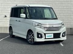 スペーシアカスタム XS 純正SDナビ フルセグTV DVD/CD/Bluetooth バックカメラ 両側パワースライドドア デュアルカメラブレーキサポート レーンキープアシスト 純正アルミホイール 運転席シートヒーター 中古車画像