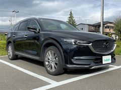 CX-8 XD エクスクルーシブモード 4WD、純正SDナビ(TV、FM&AM、SD、DISC、Applecarplay)、BSM、AVH、HUD、置くだけ充電、パワーシート、シートヒーター、エアシート、本革シート、社外ドラレコ、サンルーフ 中古車画像
