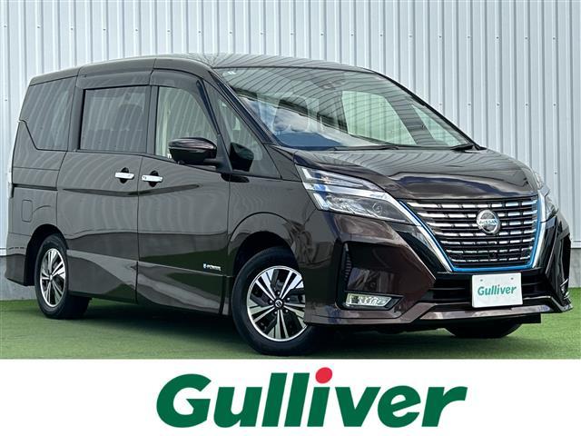 セレナ ｅ－パワー　ハイウェイスターＶ　禁煙車　純正１０型ナビ　アラウンドビューモニター　両側電動　プロパイロット　衝突被害軽減ブレーキ　ＥＴＣ　ドラレコ　デジタルインナーミラー　ＬＥＤオートライト　フォグランプ　車線逸脱警報　スマートキー（1枚目）