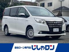 ノア ハイブリッドX 禁煙車 純正メモリナビ フルセグ Bカメラ Bluetooth 両側パワースライドドア オートライト LED ETC 純正15インチアルミホイール プッシュスタート スマートキー 中古車画像