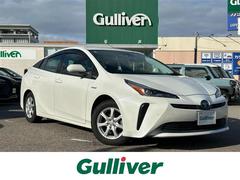 プリウス S カロッツェリアナビ 前後ドライブレコーダー ETC フルセグテレビ バックカメラ プッシュスタート クルーズコントロール スタッドレスアルミSET ドアバイザー ウィンカーミラー LEDヘッドライト 中古車画像