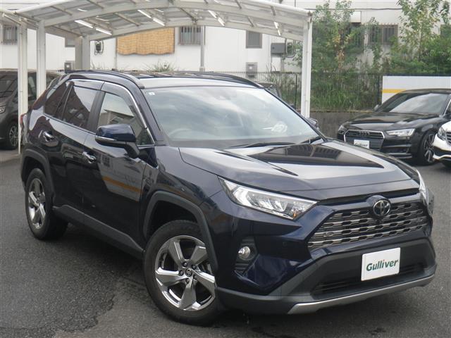 ＲＡＶ４ Ｇ　ＵＳＢ接続　追従走行　ソナー　革Ｓ　シートＨ　車線逸脱警告　ＡＨＢ　２．０ＥＴＣ　オートライト　Ｂカメラ　ルーフレール　パワーウインドウ　カーテンエアバック　運転席パワーシート　イモビライザー　ナビ（1枚目）