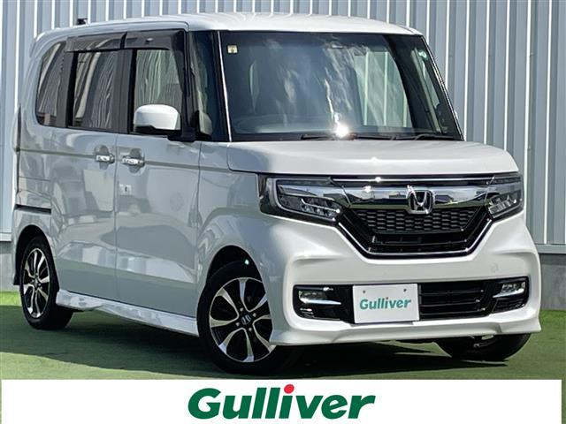 Ｎ－ＢＯＸカスタム Ｇ・Ｌホンダセンシング　禁煙車　純正ナビ　両側パワースライドドア　バックカメラ　ビルトインＥＴＣ　ドライブレコーダー　レーンキープアシスト　レーダークルーズコントロール　ホンダセンシング　アイドリングストップ　オートライト（1枚目）