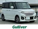 スペーシアカスタム ＸＳターボ　純正８型ナビ／フルセグＴＶ／Ｂｌｕｅｔｏｏｔｈ／ＣＤ／ＤＶＤ／ＵＳＢ／ＥＴＣ／シートヒーターＤ席／オートライト／ドラレコ／プッシュスタートスマートキー／キセノンヘッドライト／エアバッグ／純正１５ＡＷ／（1枚目）