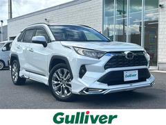RAV4 G Zパッケージ スマートエントリー&プッシュスタートシステム本革巻きステアリング&シフトノブ前席シートヒーター/ベンチレーション機能ステアリングヒーターUSB Type-C端子ハンズフリーパワーバックドア 中古車画像