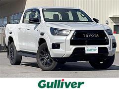 ハイラックス Z GRスポーツ ワンオーナー/純正ディスプレイオーディオBT/USB/パノラミックビューモニター/横滑り防止/禁煙車/アイドリングストップ/パワーシート/ハーフレザー/パドルシフト/セーフティセンス/ミラーヒーター 中古車画像