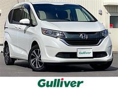 フリード+ G /4WD/寒冷地仕様/禁煙車/純正ナビ BT/CD/DVD/SD/フルセグ/片側パワースライドドア/横滑り防止/革巻きステアリング/前席シートヒーター/ハーフレザー/LEDヘッドライト/ETC 中古車画像