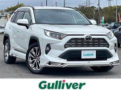 RAV4 G Zパッケージ モデリスタフルエアロ ALPINE9インチナビ トヨタセーフティセンス プリクラッシュセーフティ 横滑り防止装置 レーダークルーズコントロール ダウンヒルアシストコントロール レーンキープアシスト 中古車画像
