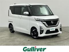 ルークス ハイウェイスター X 禁煙車 純正ナビ Bluetooth フルセグ 全方位カメラ オートライト ステアリングスイッチ 衝突軽減システム 両側パワースライドドア アイドリングストップ ドライブレコーダー ETC LED 中古車画像