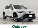 カローラクロス ハイブリッド　Ｚ　禁煙車　ワンオーナー　純正ナビ　バックカメラ　Ｂｌｕｅｔｏｏｔｈ　ルーフレール　ハンズフリーパワーバックドア　トヨタセーフティセンス　プリクラッシュセーフティ　ＡＣＣ　ハーフレザーシート　ＡＨＢ（1枚目）