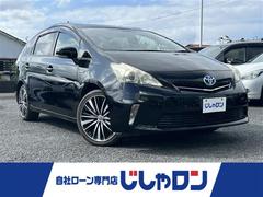 プリウスアルファ S Lセレクション /ナビ(VIE-X088EX)/TV/CD/DVD/Bluetooth/ETC/バックカメラ/社外フロアマット/社外アルミホイール/ドアバイザー/ステアリングスイッチ 中古車画像