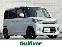 スペーシアカスタム XSリミテッド 冬タイヤ社外アルミ車載 4WD 両側電動ドア 社外エンジンスターター シートヒーター 2列目サンシェード 社外ナビ フルセグTV Bluetooth LEDヘッドライト フォグライト 横滑り防止装置 中古車画像