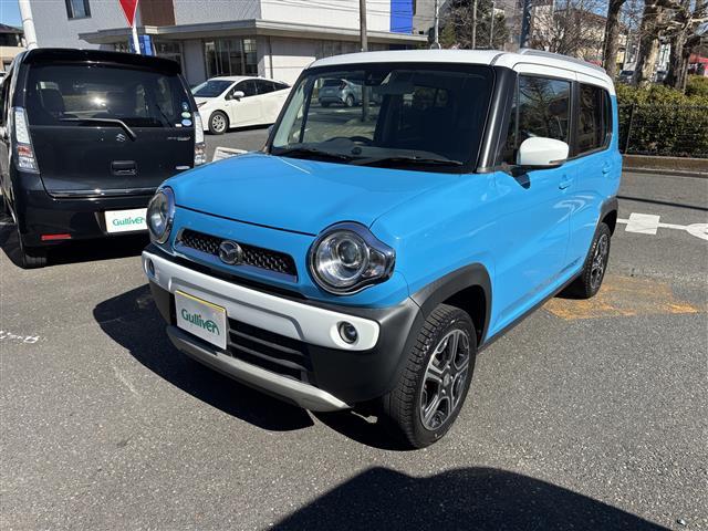 フレアクロスオーバー ＸＴ　エアＢ　ＡＵＴＯエアコン　ＰＷ　スマートキープッシュスタート　ＤＶＤ再生　ターボ車　Ｂｌｕｅｔｏｏｔｈ　フルセグ　横滑り防止機能　ナビＴＶ　ＥＴＣ　バックカメラ　シートヒーター　４ＷＤ　ＡＢＳ　ＲＢＳ（1枚目）