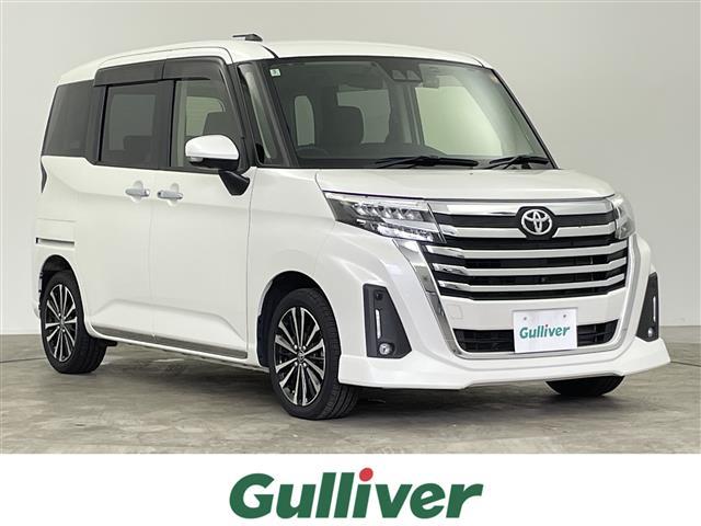 ルーミー カスタムＧ－Ｔ　禁煙車　両側電動ドア　スマートアシスト　クリアランスソナー　レーダークルーズコントロール　ＤＮシートヒーター　純正９インチナビ　Ｂｌｕｅｔｏｏｔｈ　フルセグＴＶ　全方位カメラ　革巻きステアリング（1枚目）