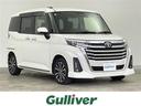 ルーミー カスタムＧ－Ｔ　禁煙車　両側電動ドア　スマートアシスト　クリアランスソナー　レーダークルーズコントロール　ＤＮシートヒーター　純正９インチナビ　Ｂｌｕｅｔｏｏｔｈ　フルセグＴＶ　全方位カメラ　革巻きステアリング（1枚目）