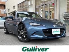 ロードスターRF S 純正ナビ/フルセグTV/Bluetoothオーディオ/バックカメラ/CD・DVD/AUX/ETC/純正17インチアルミホイール/LEDヘッドライト/オートライト/純正フロアマット/衝突被害軽減ブレーキ 中古車画像