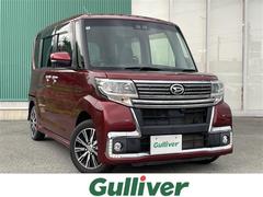 タント カスタムX トップエディションリミテッドSAIII ☆社外7型ナビ(BT/フルセグ/AM/FM/DISC/SD)☆アラウンドビューモニター☆バックカメラ☆フロントカメラ☆サイドカメラ☆両側パワースライドドア☆LEDヘッドライト☆オートマチックハイビーム 中古車画像