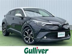 C-HR G 禁煙車 純正9型SDナビ バックフロントカメラ Bluetooth フルセグTV 衝突軽減ブレーキ レーンキープ レーダークルコン BSM コーナーセンサー 黒革シート シートヒーター 電動パーキング 中古車画像