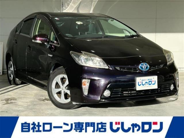 沖縄県の中古車ならプリウス Ｓ　本土仕入　社外ナビ　フルセグＴＶ　Ｂｌｕｅｔｏｏｔｈ接続　バックカメラ　ＥＴＣ　ドライブレコーダー前後　オートライト　プッシュスタート　スマートキー　スペアキー　純正フロアマット　パワーステアリング