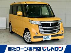 スペーシアカスタムZ ベースグレード 本土仕入 純正ナビ フルセグTV 全方位カメラ ETC CD再生 衝両側パワースライドドア 突被害軽減ブレーキ ドライブレコーダー前後 プッシュスタート スマートキー オートライト LEDヘッドライト 中古車画像